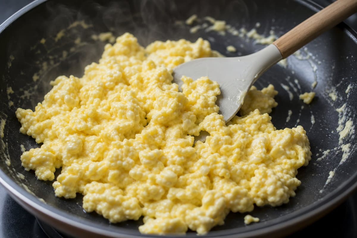 Scramble and toss