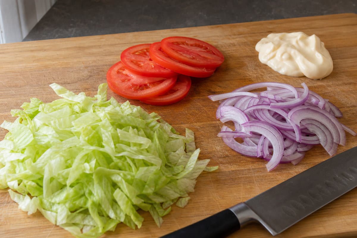 Prep the toppings