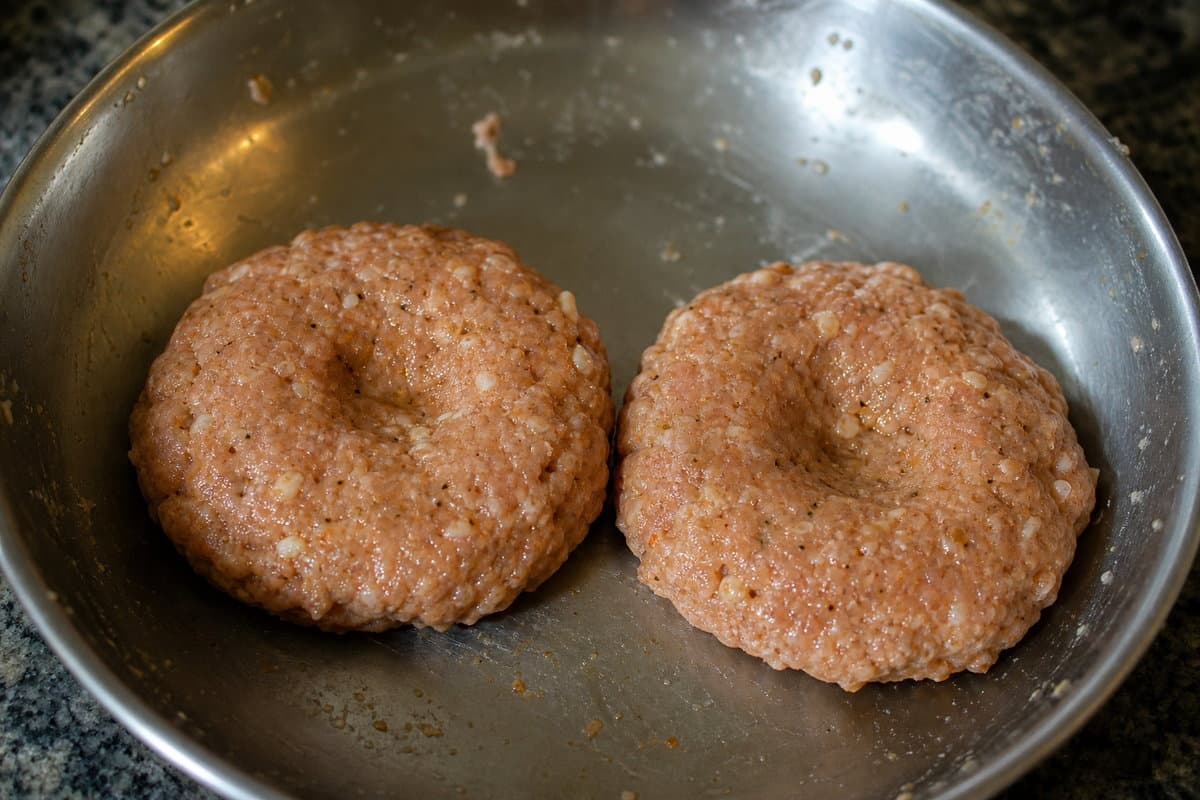 Mix the patties