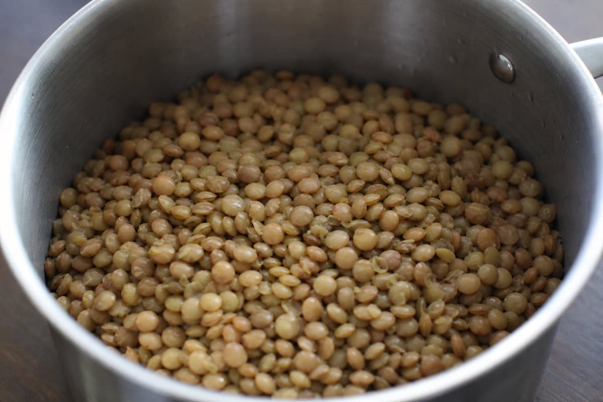 Lentils on