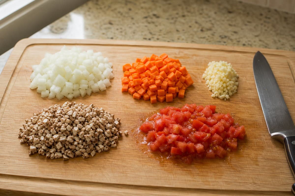 Prep the soffritto