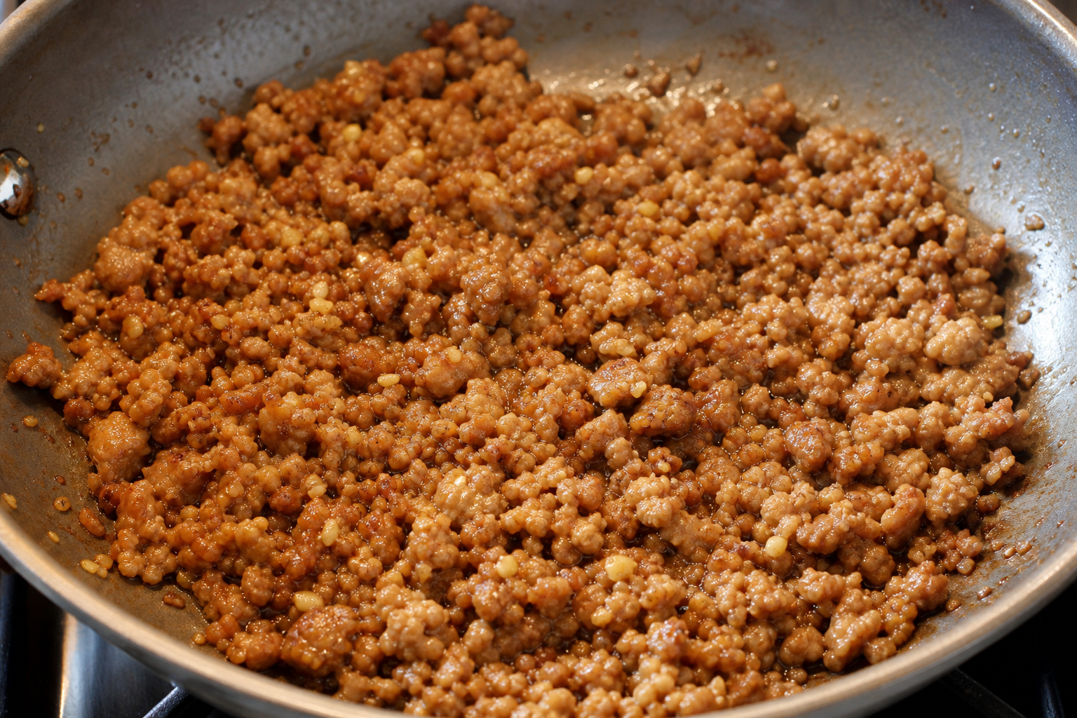 Caramelize the pork