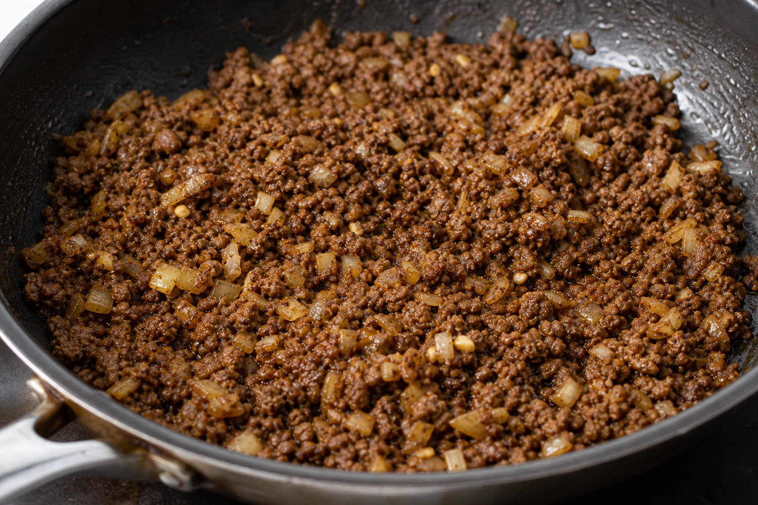 Brown the beef