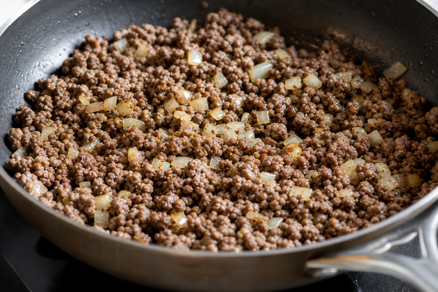 Brown the beef