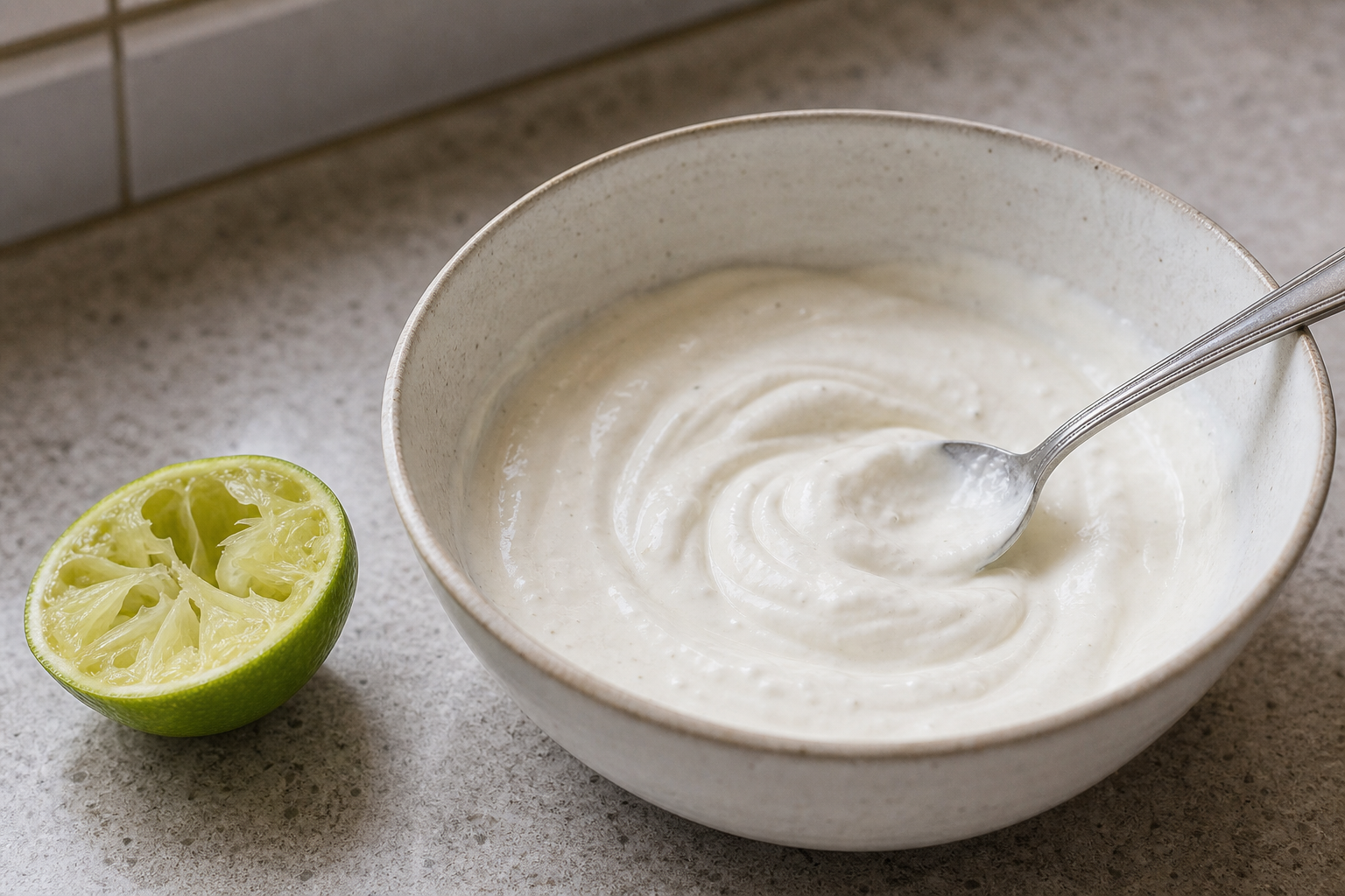 Lime crema