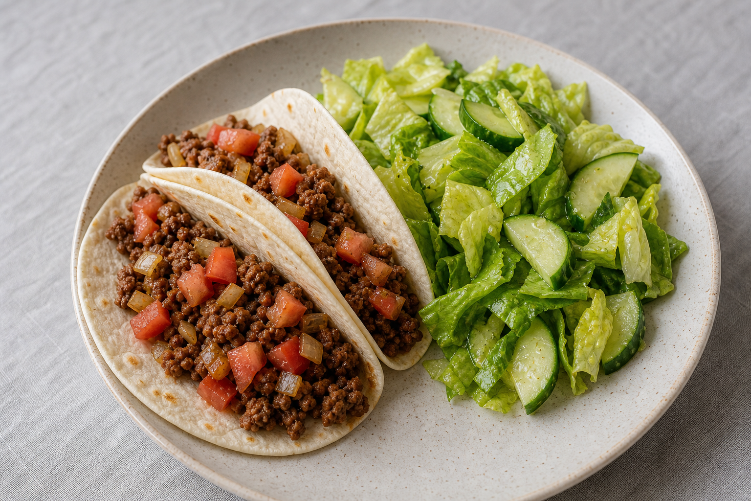 Beef tacos