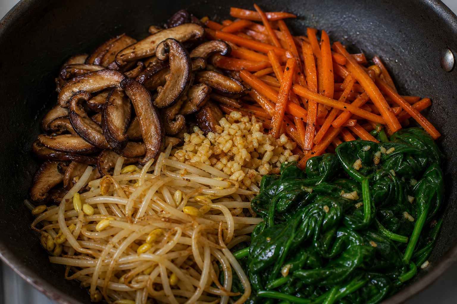 Vegetables, one by one