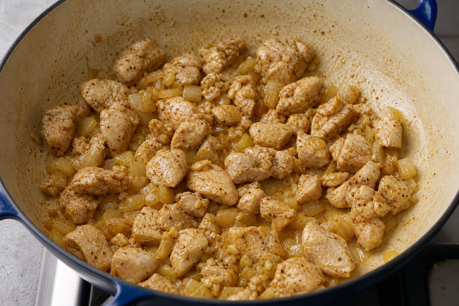 Cook the chicken