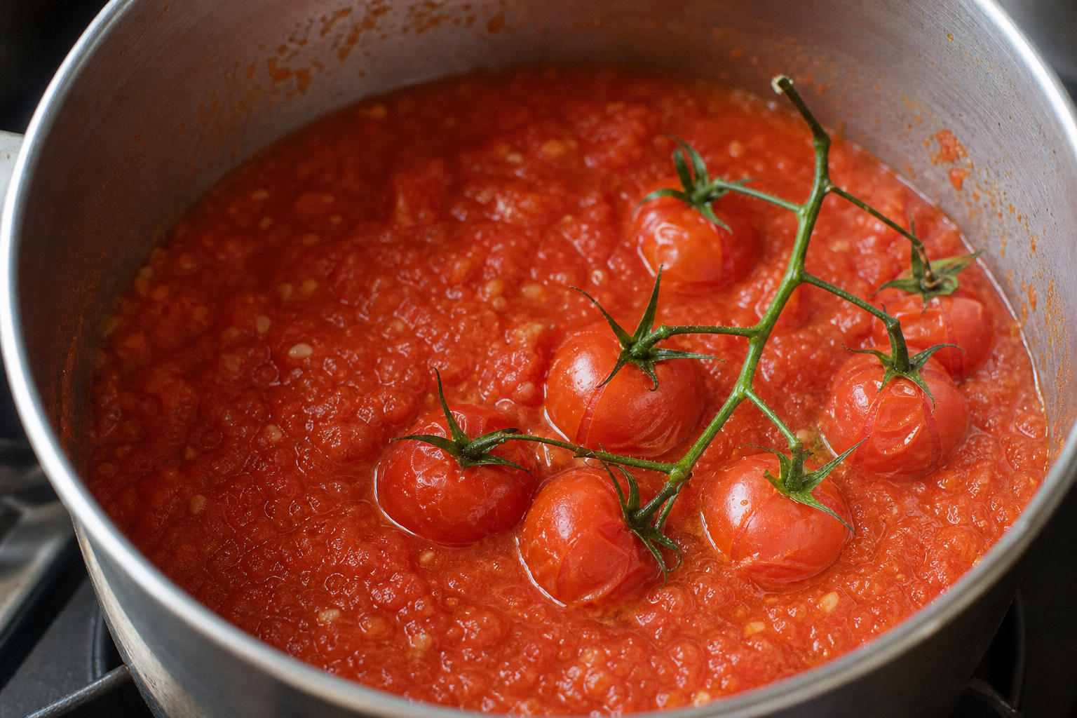 Quick tomato sauce