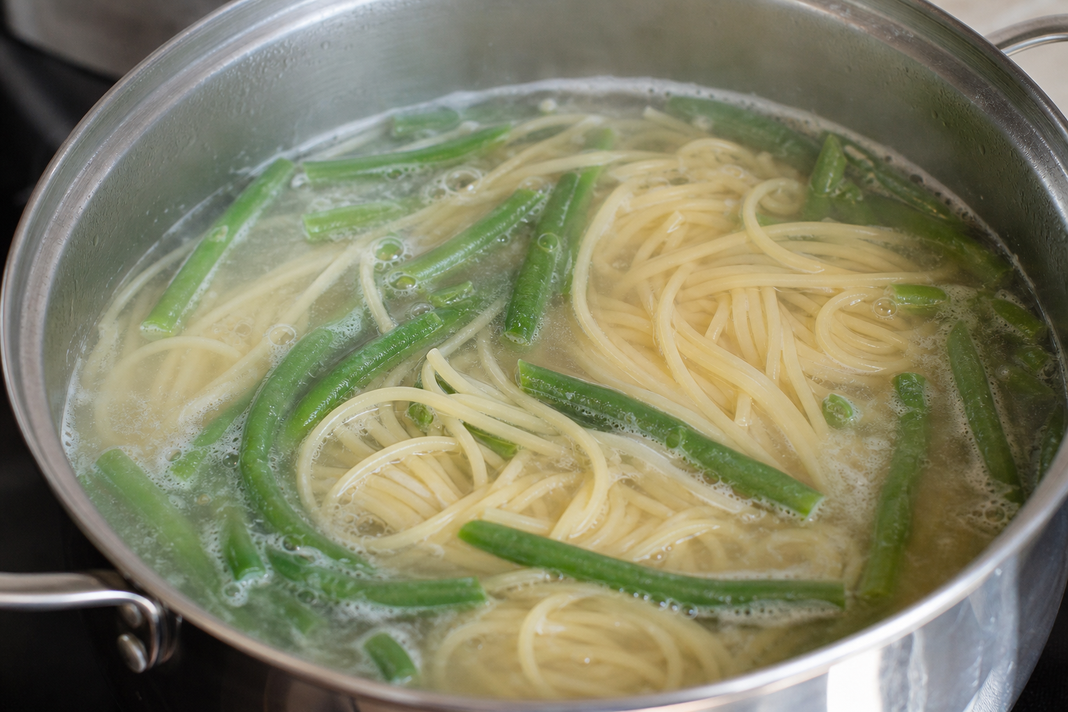 Boil the pasta