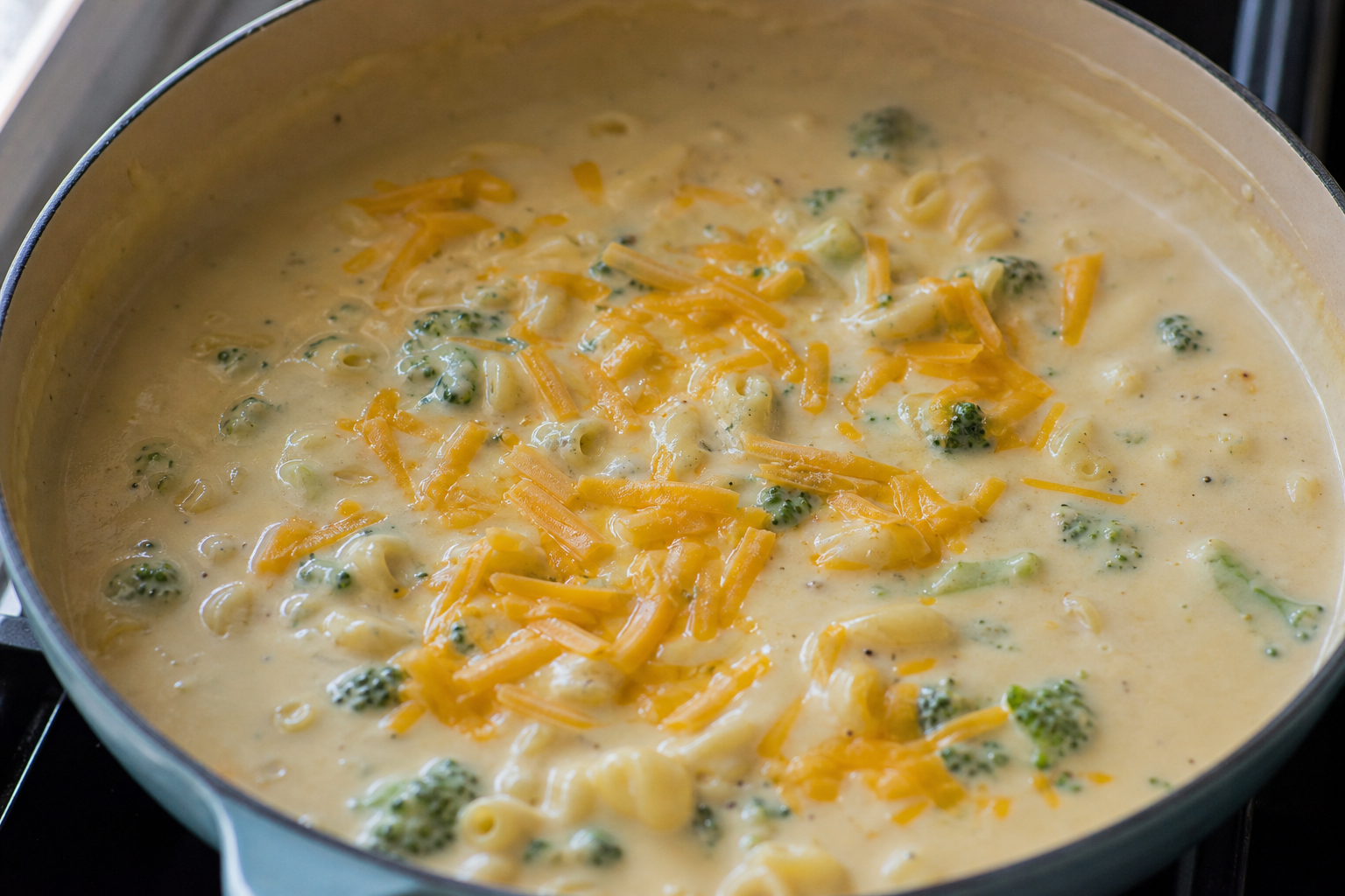 Make the cheese sauce