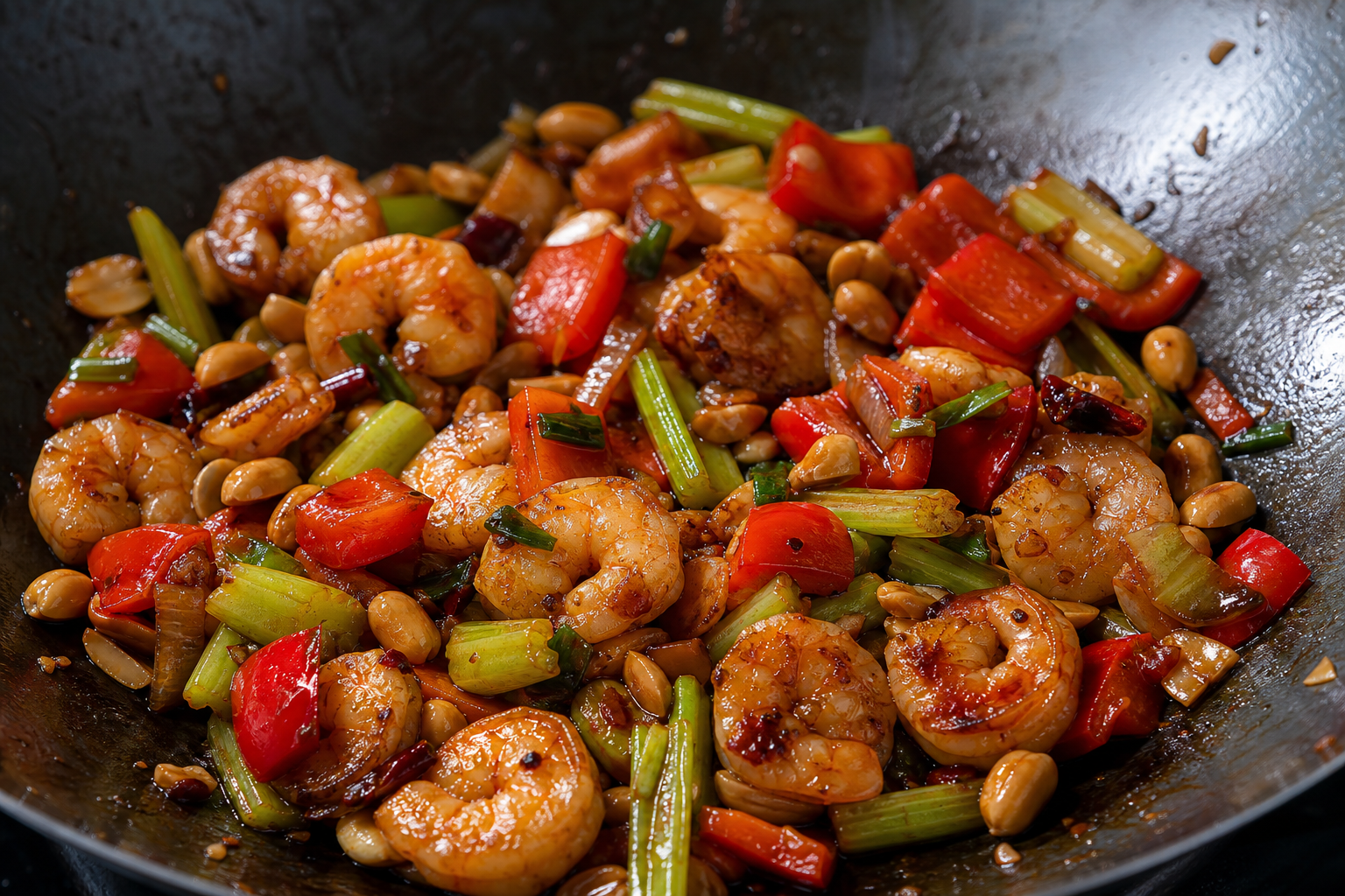 Stir-fry hot