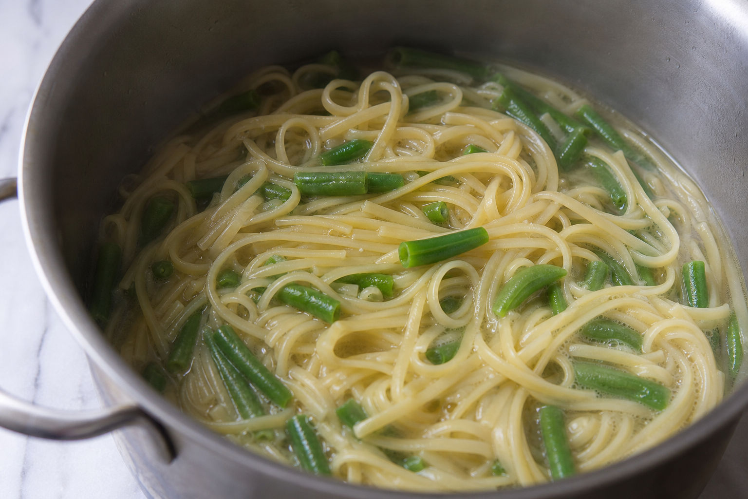 Boil the pasta