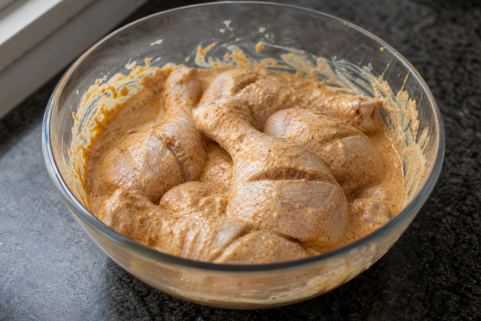 Marinate the chicken